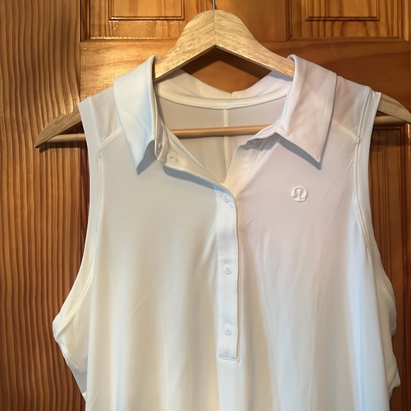 Lululemon Quick Dry Sleeveless Polo Shirt - Picture 3 of 12